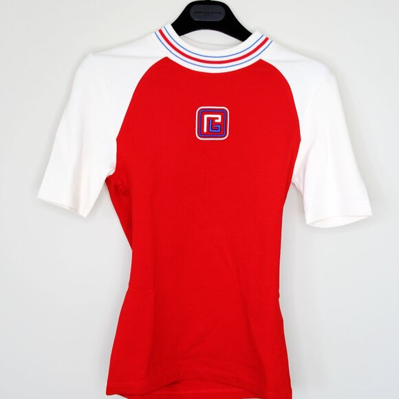 BNWT AW23 BALMAIN RETRO TSHIRT XS - Picture 2 of 11